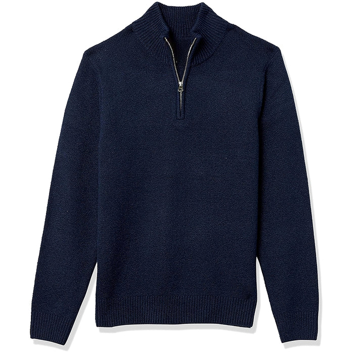 Long Sleeve Soft Touch Quarter Zip Sweater