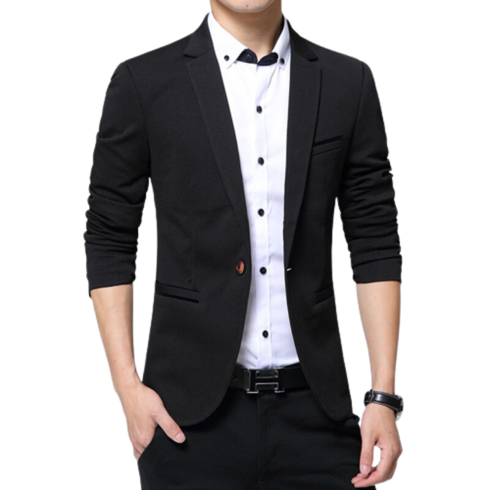 Spring Autumn Casual Men's Blazer Jacket
