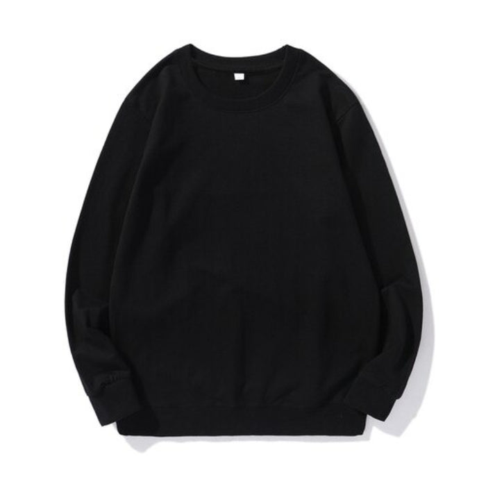 Men Solid O Neck Casual Comfortable Sweatshirts