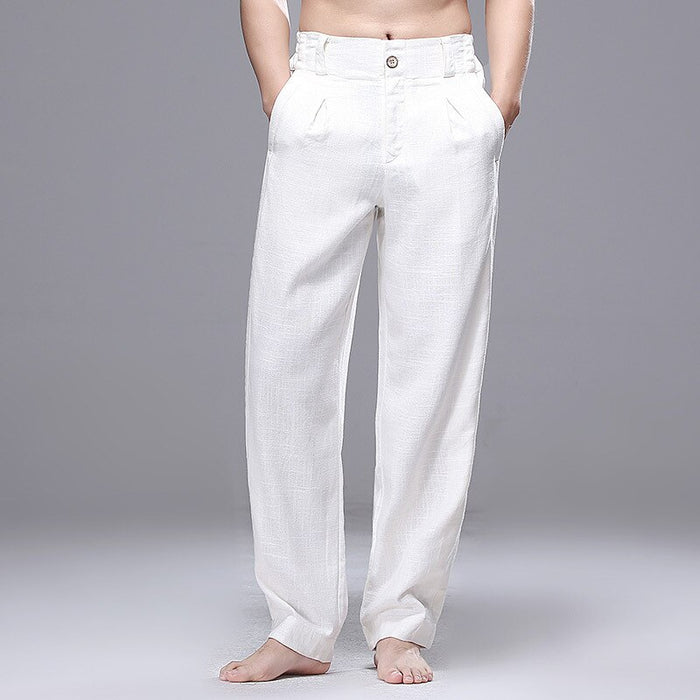 Men's Loose Casual Cotton Trouser