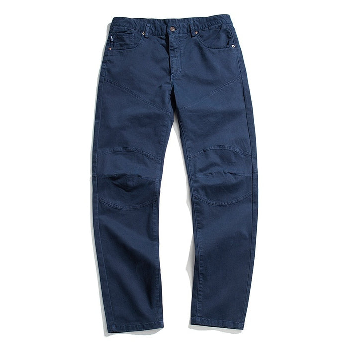 Casual Cotton Full Length Men's Trouser