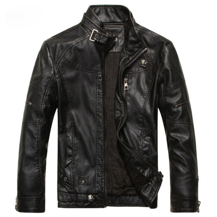 Men's Motorcycle Leather Jacket