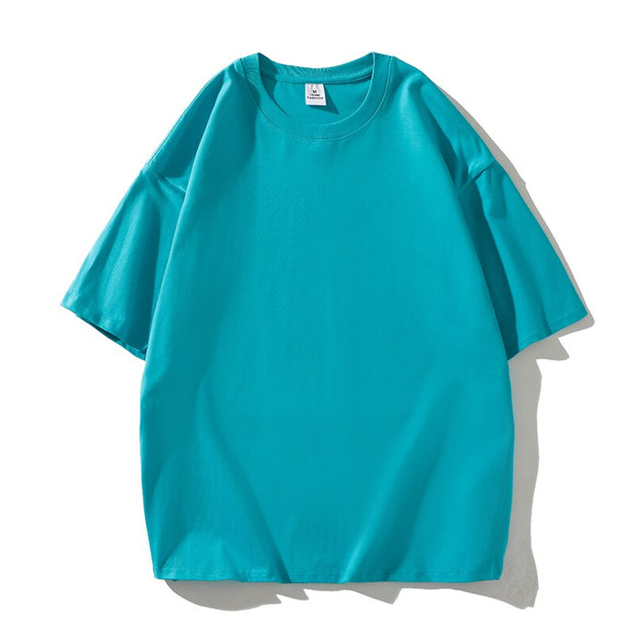 Solid Short Sleeve Oversized T-Shirt For Men