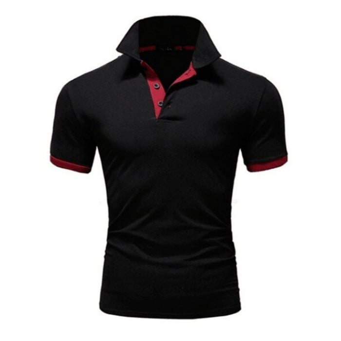 Men's Cotton Short Sleeve Polo Shirt