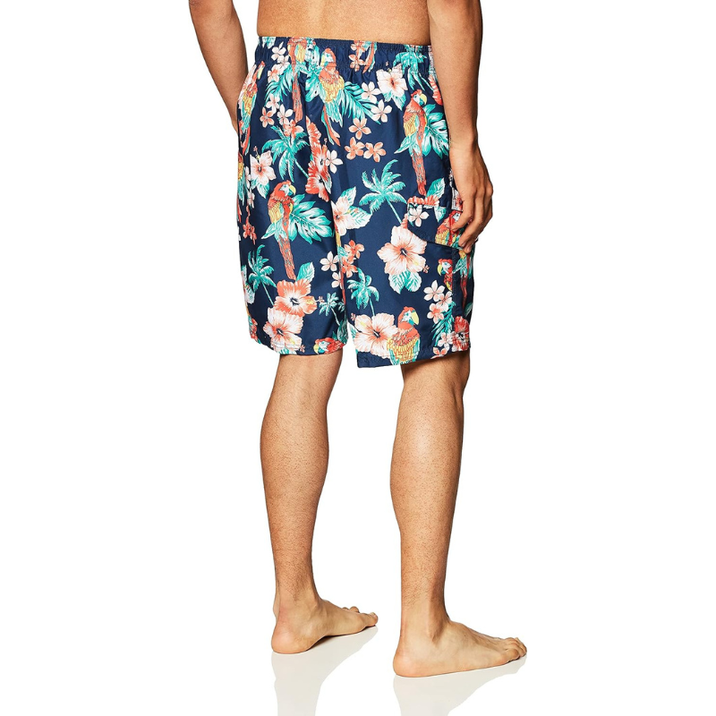 Printed Swim Trunks