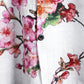 Men Flower Print Hawaiian Short Sleeve Shirt