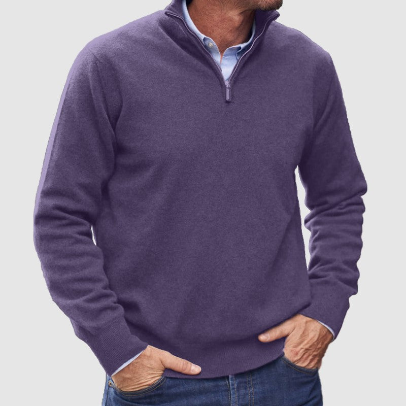 Casual Quarter Zip Pullover