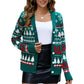 Classic Button Down Holiday Cardigan Sweater