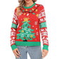 Festive Knitted Sweater For Holiday Parties