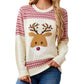 Festive Knitted Sweater For Holiday Parties