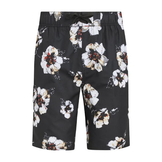 Floral Print Swim Trunks