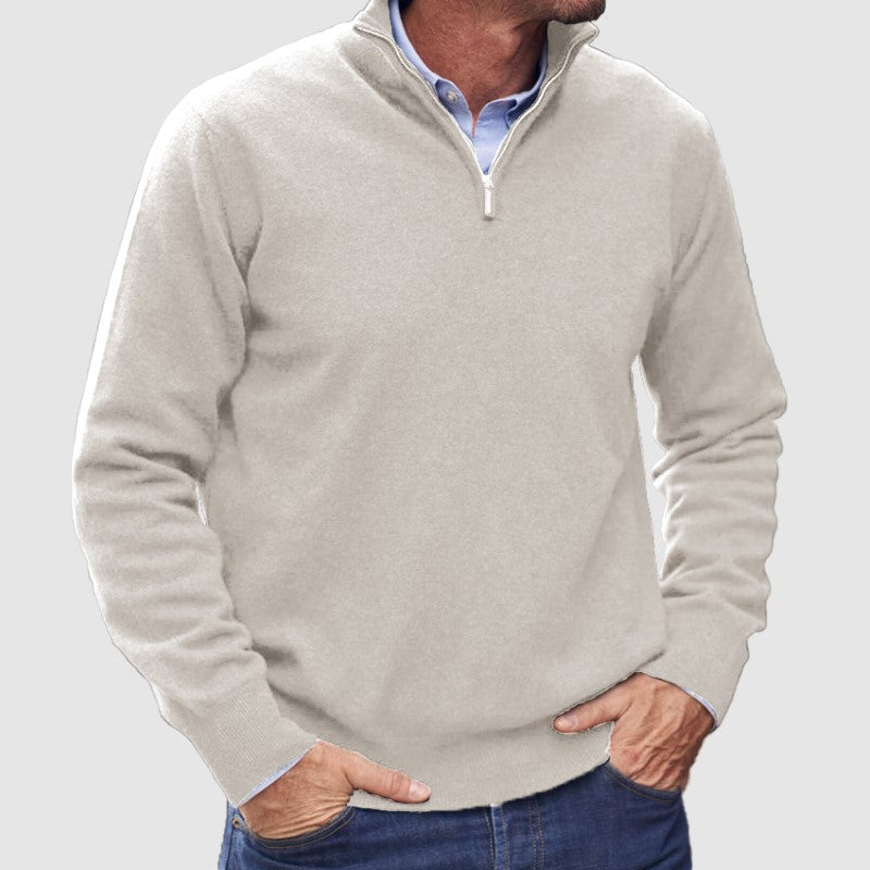 Casual Quarter Zip Pullover