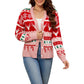 Classic Button Down Holiday Cardigan Sweater