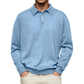 Classic Collared Pullover With Button Down Design