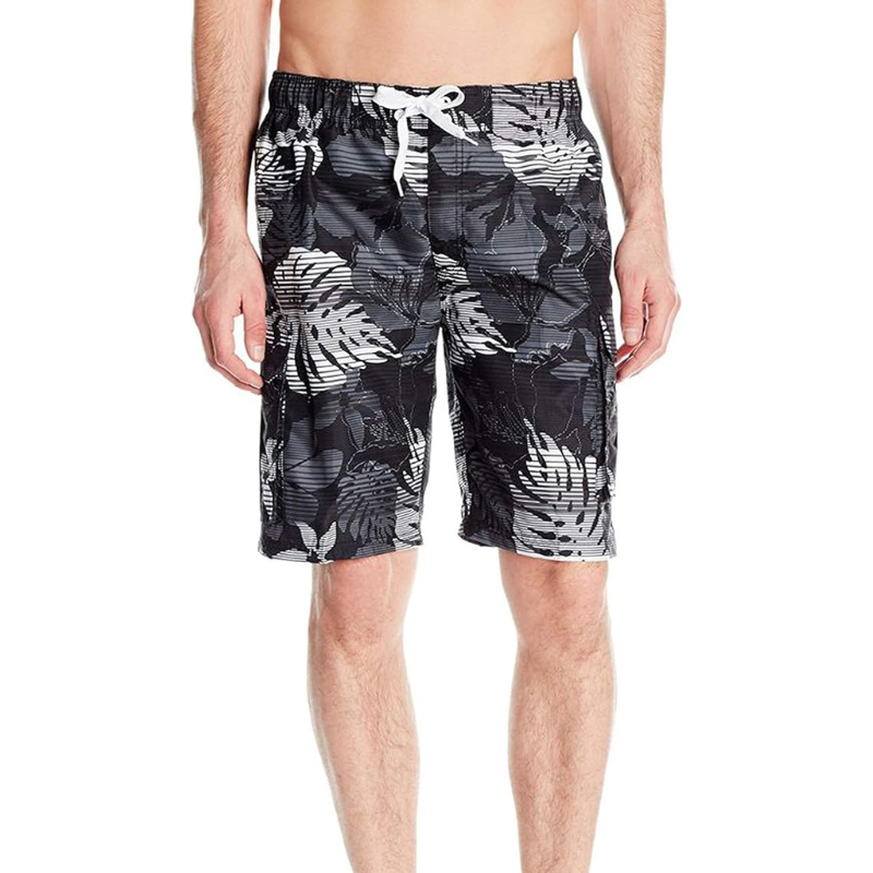 Printed Swim Trunks