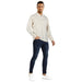 Casual Long Sleeve Polo Sweater Ribbed Knit