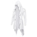 Long Hooded Cardigan Drape Cape Overcoat With Pockets
