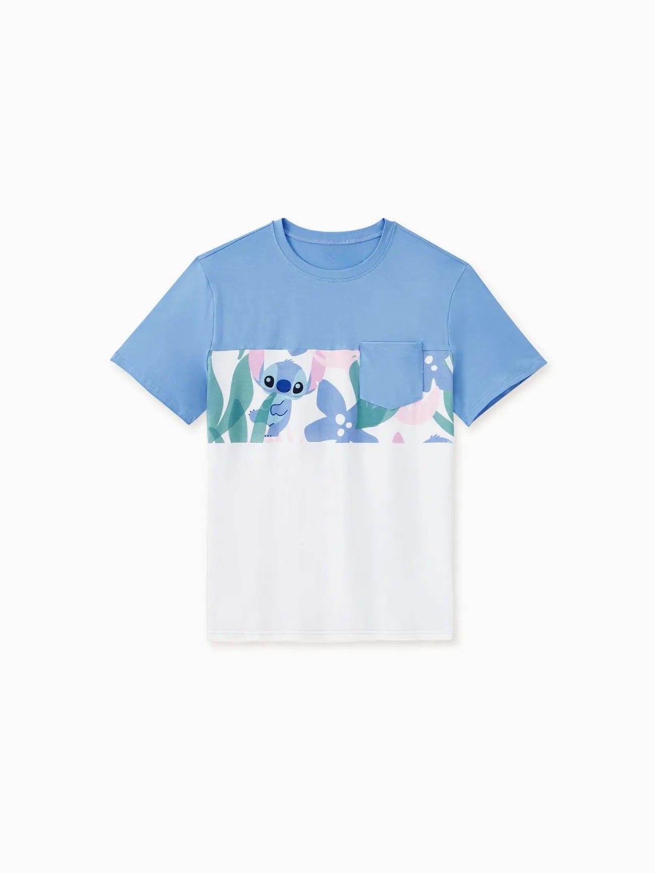 Family Matching Floral Plant Print T Shirt And Dress