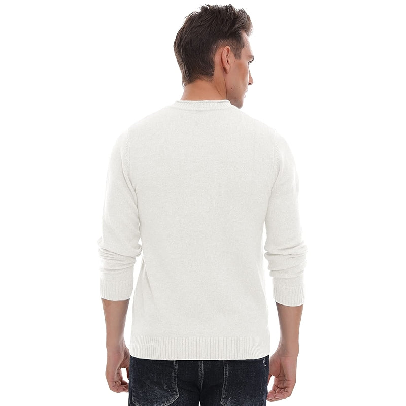 Sailwind Crewneck Sweater Soft Casual Classic Pullover