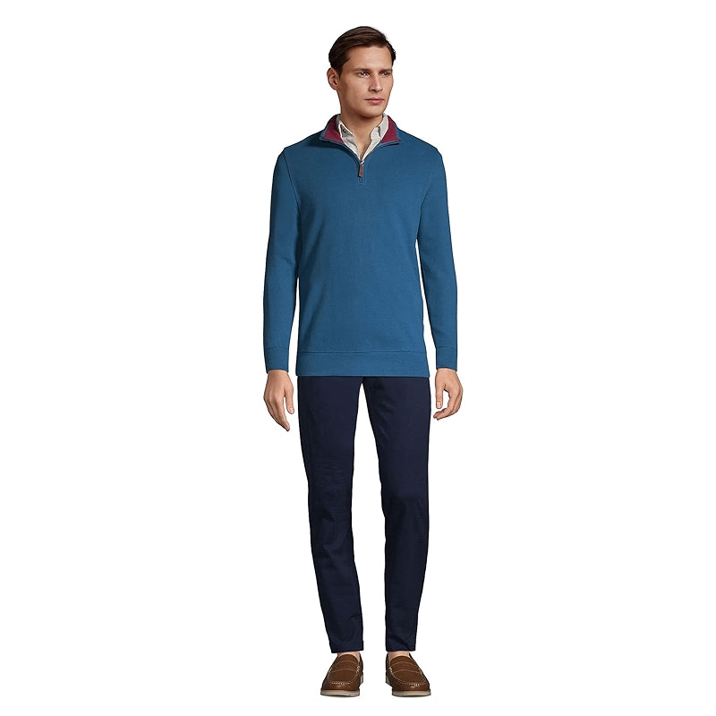 Bedford Rib Quarter Zip Sweater