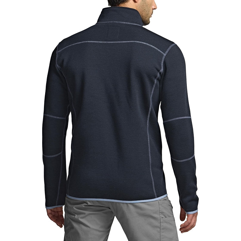 Cqr Thermal Fleece Quarter Zip Sweater Outdoor Lightweight Pullover