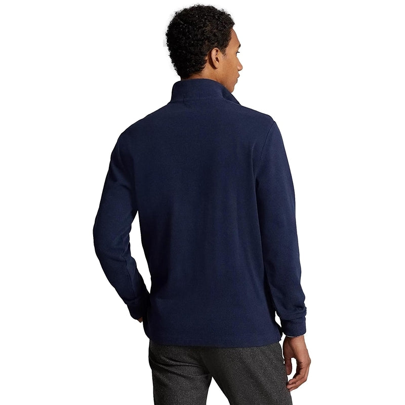 Classic Estate Rib Quarter Zip Pullover Sweater