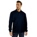 Casual Long Sleeve Polo Sweater Ribbed Knit