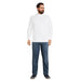 Super T Cotton Blend Mock Turtleneck