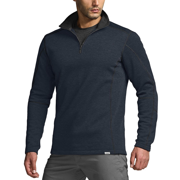 Cqr Thermal Fleece Quarter Zip Sweater Outdoor Lightweight Pullover