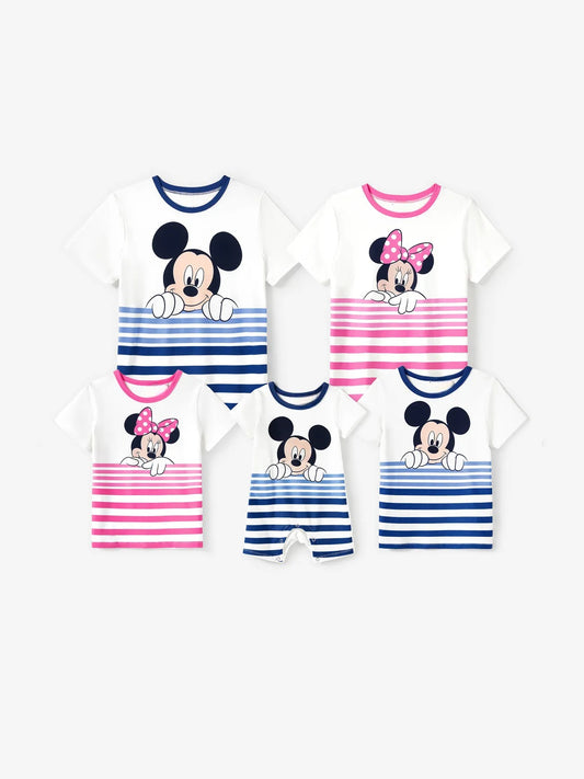 Mickey And Friends Family Matching Set T Shirt And Romper