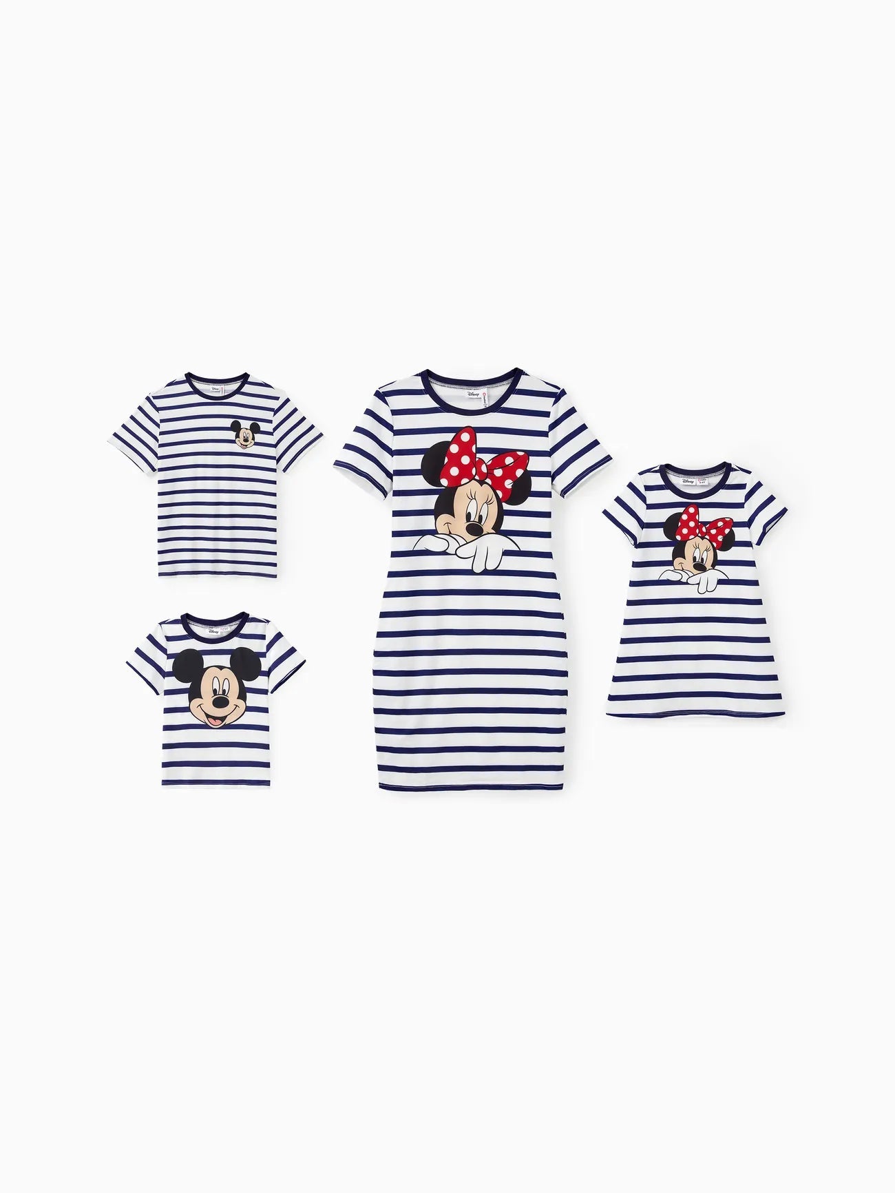 Striped Animated Character Family Matching Set