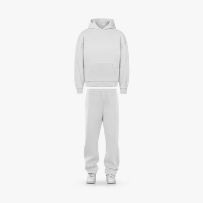 Modern Design Hooded Sweatshirt And Pants Set