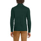 Fine Gauge Cashmere Quarter Zip Deep Balsam Heather