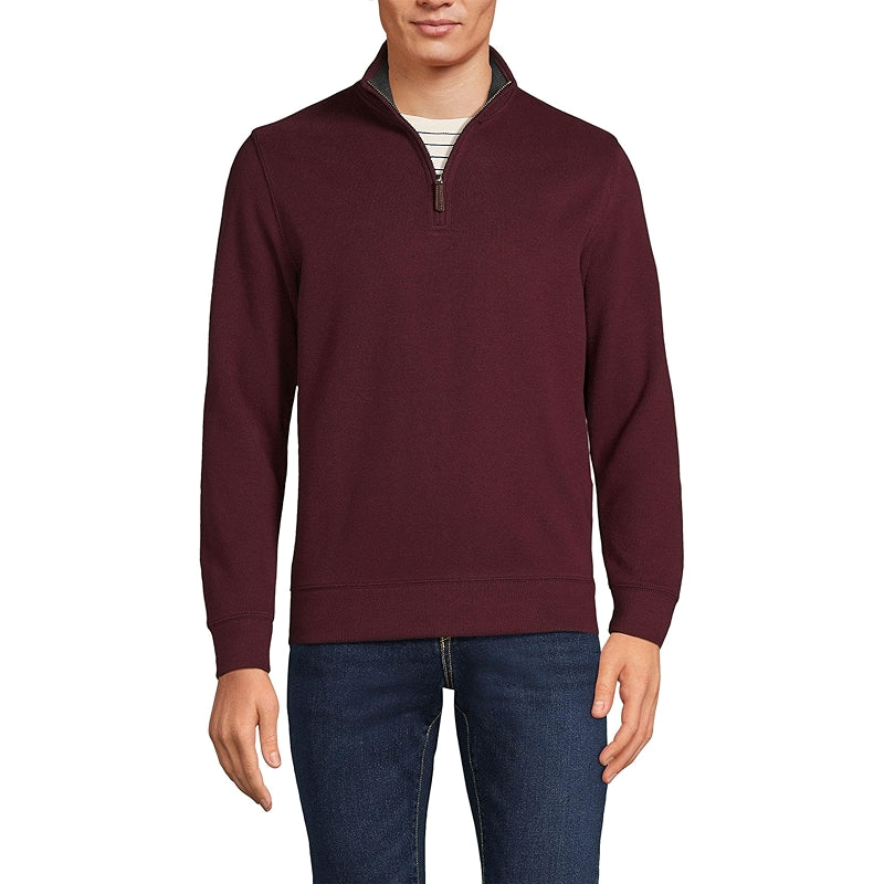 Bedford Rib Quarter Zip Sweater