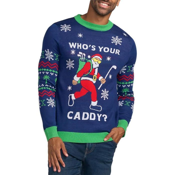 Whimsical and Funny Holiday Pullover Sweater