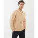 Kallspin Cotton Knit Polo Sweater Classic Casual Long Sleeve