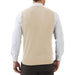 Wool Blended Vest Sweater Relaxed Fit V Neck Sleeveless Pullover