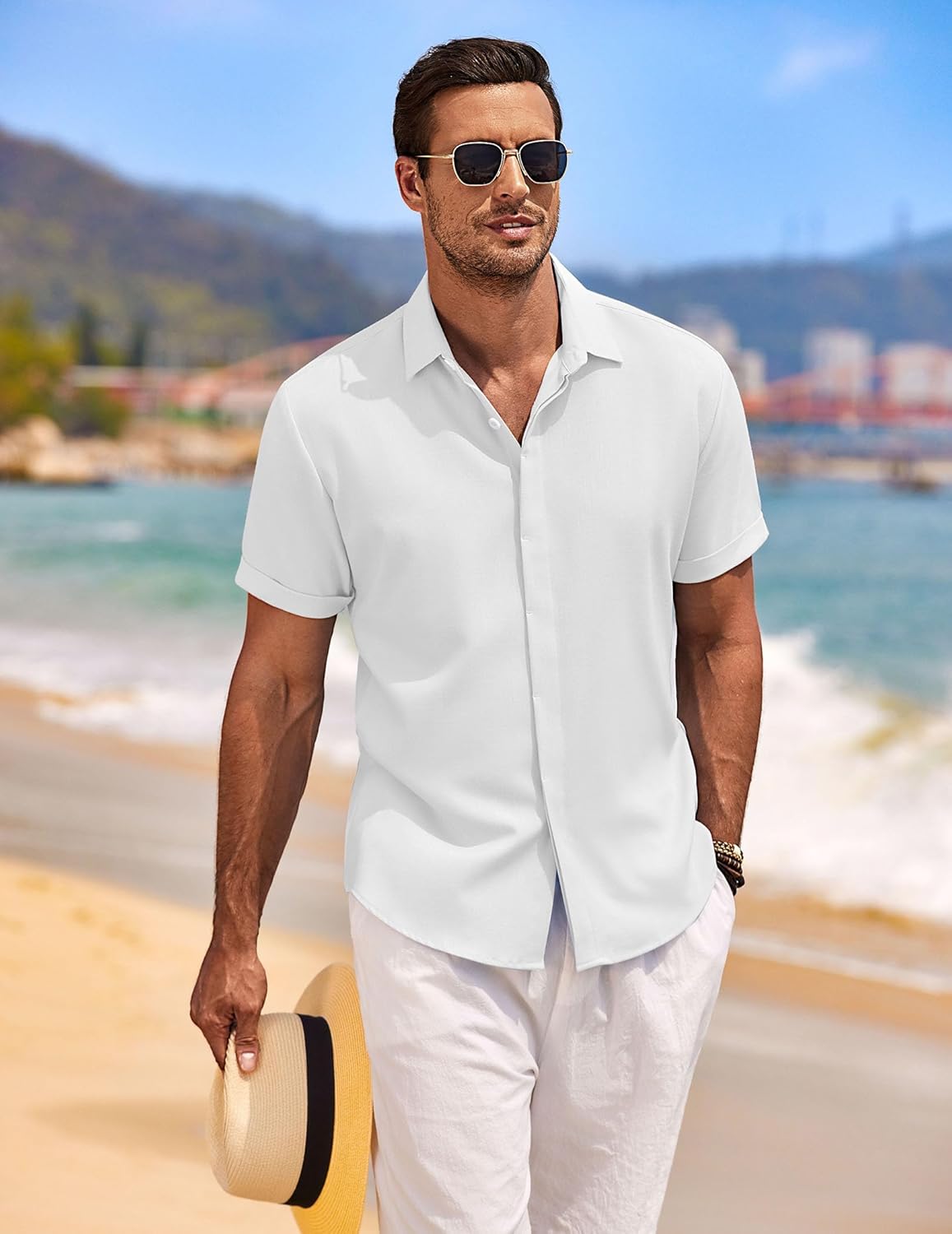 Casual Short Sleeve Summer Shirt