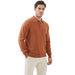 Kallspin Cotton Knit Polo Sweater Classic Casual Long Sleeve