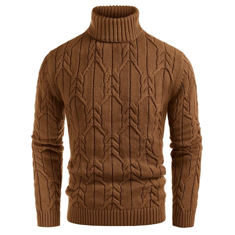 Solid Color Twisted Design Knit Pullover