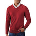 V Neck Pullover Sweater Slim Fit Casual Dress Sweater