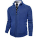 Cardigan Sweater Full Zip Up Stand Collar Slim Fit Casual Knitted