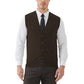 Kallspin Sweater Vest Wool Blend V Neck Button Sleeveless Cardigan