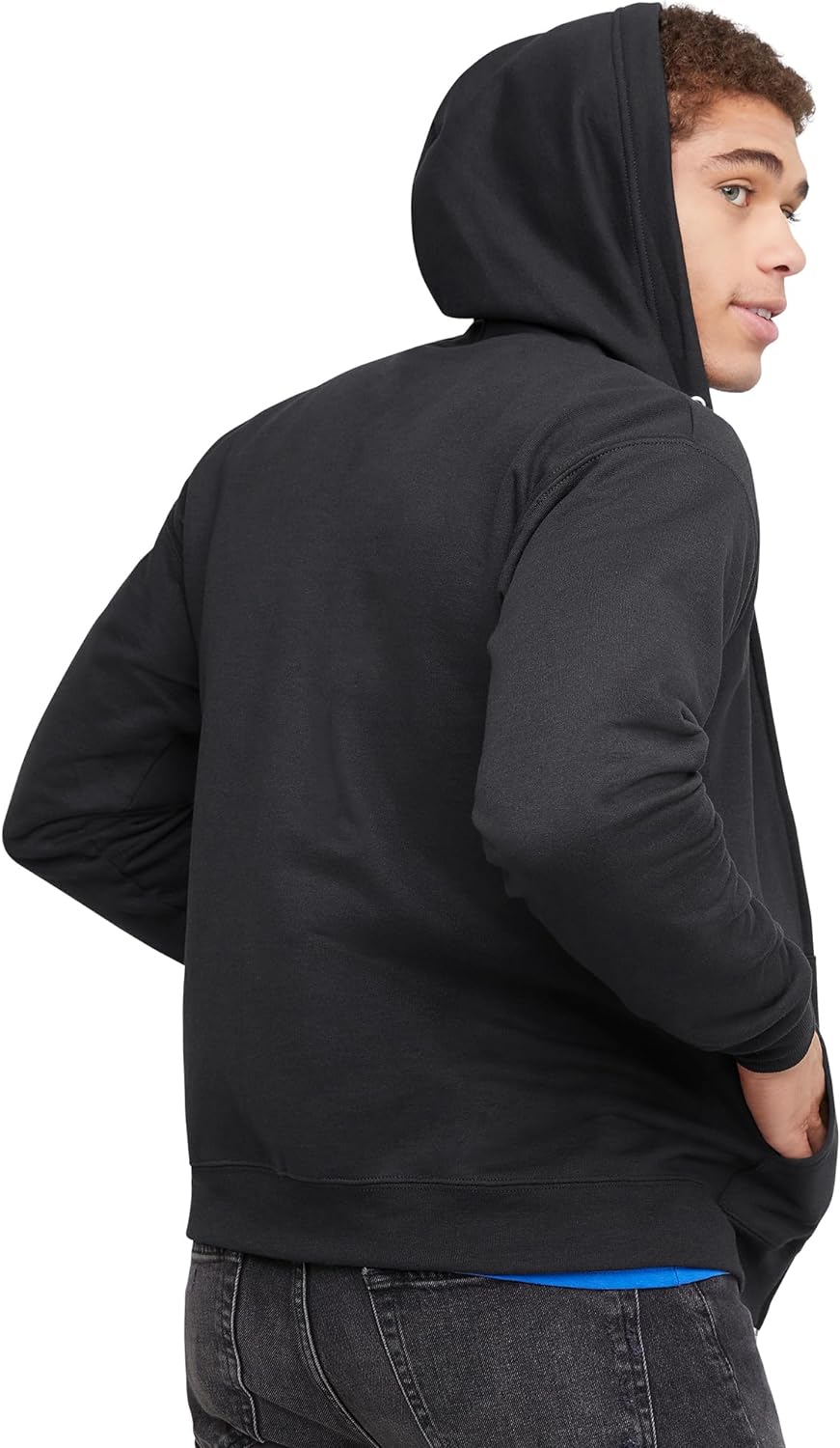 Casual Zip Up Hooded Sweatshirt