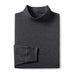 Super T Cotton Blend Mock Turtleneck