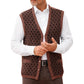 Runcati Sleeveless Sweater Vest V Neck Button Down Cardigan