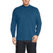 Super T Cotton Blend Mock Turtleneck