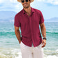 Casual Short Sleeve Summer Shirt