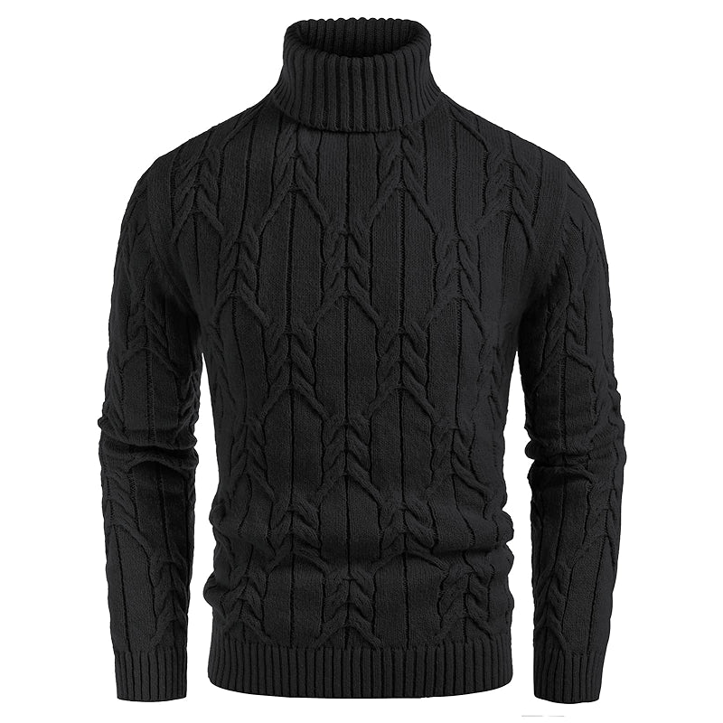 Solid Color Twisted Design Knit Pullover