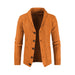 Casual Long Sleeve Shawl Collar Cardigan Sweater With Pockets